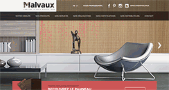 Desktop Screenshot of malvaux.com